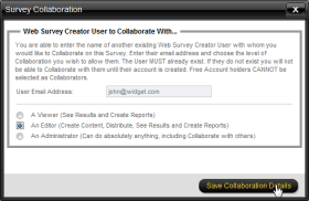 Collaborate on Surveys
