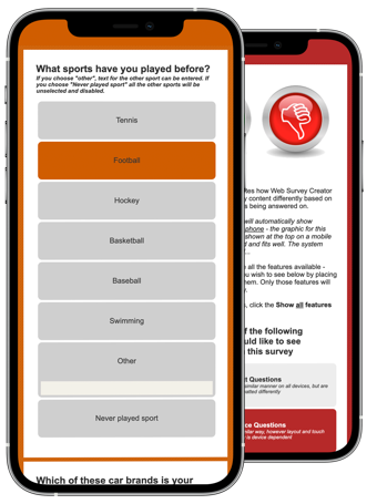 Mobile Web Surveys