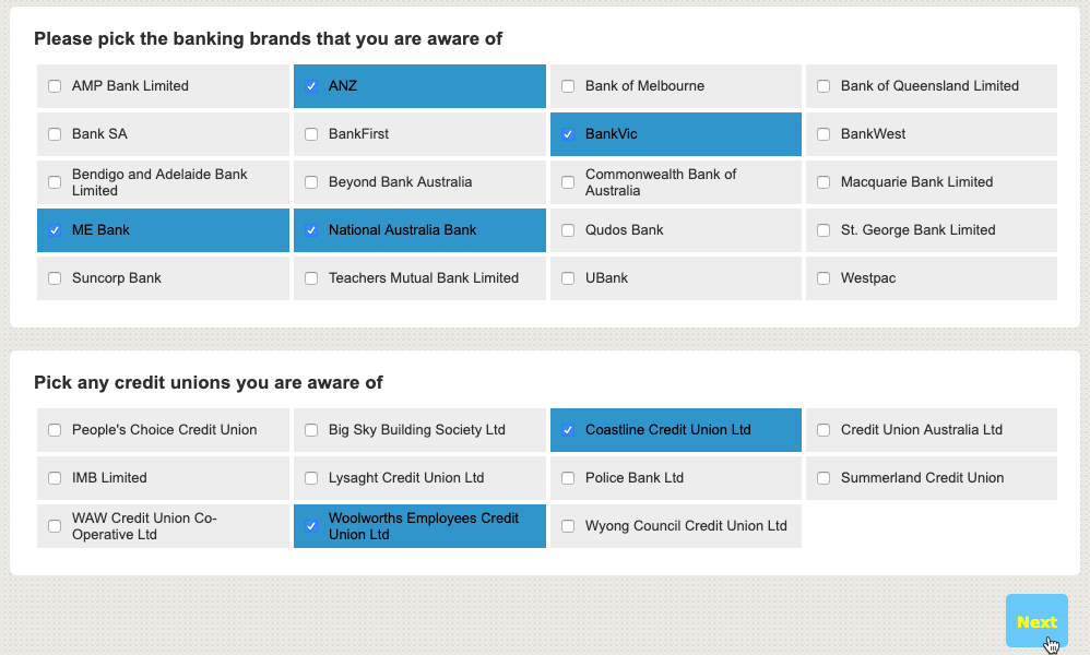 Choice Linking