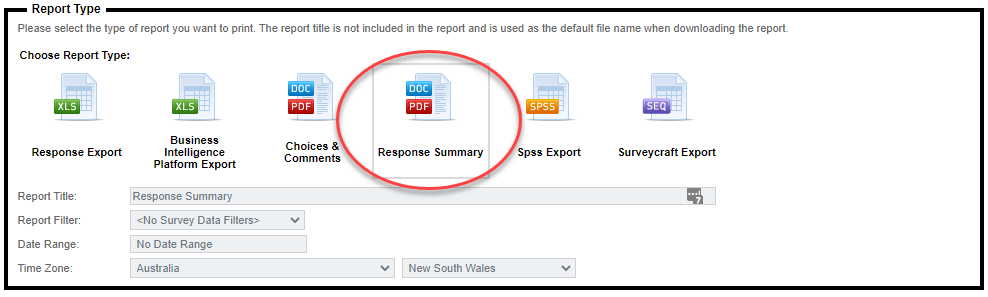 Mapping Geolocation Response Summary