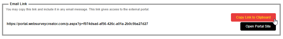 Copy Portal Link