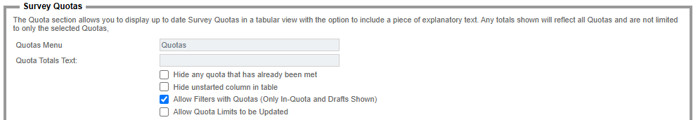 Portals and Quotas