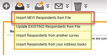 Pre-fill Survey Import Respondents