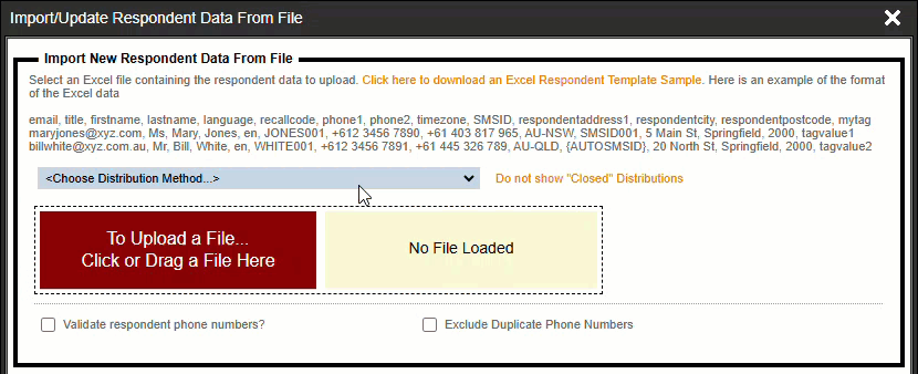 Hide Closed Distributions