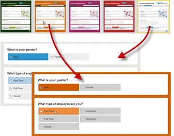 Change Survey Look and Feel